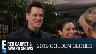 Jim Carrey Gives Comedy Lesson at 2019 Golden Globe Awards | E! Red Carpet & Award Shows