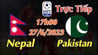 Soi kèo trực tiếp Nepal vs Pakistan - 17h00 Ngày 27/6/2023 - SAFF CHAMPIONSHIP 2023