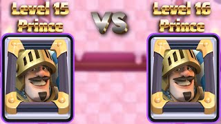 Level 15 Prince vs Level 16 Prince