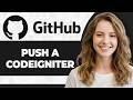 How to Push CodeIgniter Project to GitHub (Step By Step) (2026 Guide)