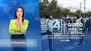 Noticiero de Quito (Emisión Central 31/01/2025)