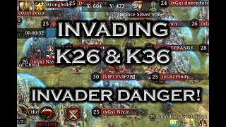 Iron Throne - Invading K26 and K36, Rallying a 12B, and More! Invader Danger!