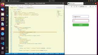 Reactjs From submit with loading button