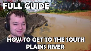 How to get to the South Plains River as a Deinosuchus in The Isle Evrima Full Guide