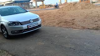 VW Passat B7 Front assist in action