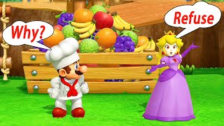 Super Mario Party - All Characters Refuse to High Five (Chef Mario)