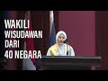 Alumni Gontor Putri Sampaikan Sambutan di Wisuda Universitas Al Azhar Mesir