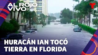 Huracán Ian tocó tierra en Florida con vientos de más de 150 mph