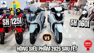 SH 125i \u0026 160i 2024 SAU TẾT – Chờ SH 2025 NEW ▶ Chỉ 75 triệu 1 em SH 125i 2024 🔴 GIÁ XE MÁY VLOGS