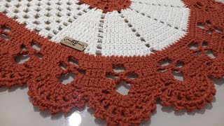 TAPETE FÁCIL  EM CROCHE #croche #tapete  #crochet