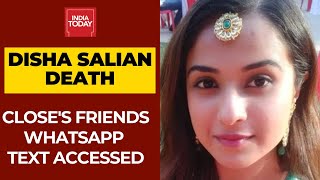 What Happened On The Night Disha Salian Died?  WhatsApp Texts Of Her Close Friend Reveals Truth