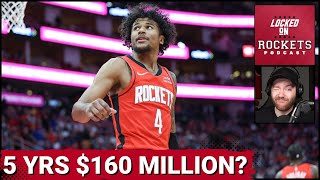 Should Houston Rockets Offer Jalen Green 5-Year $160 Million Extension? + Key Of
