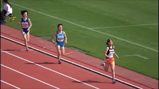 群馬リレーカーニバル2018 女子1500m2組