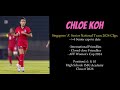 chloe koh s singapore a national team 2024 clips