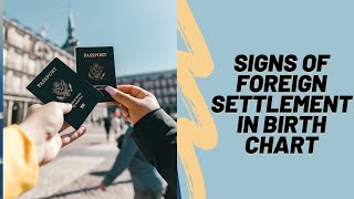 Foreign settlement signs in BIRTH CHART