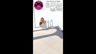 ボーリング球の代わりにカボチャ投げてつけてみた【ヒューマンフォールフラット/Human: Fall Flat】#Shorts