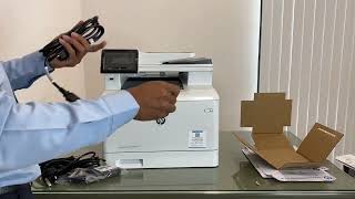 Unboxing HP Color LaserJet Pro M479fnw