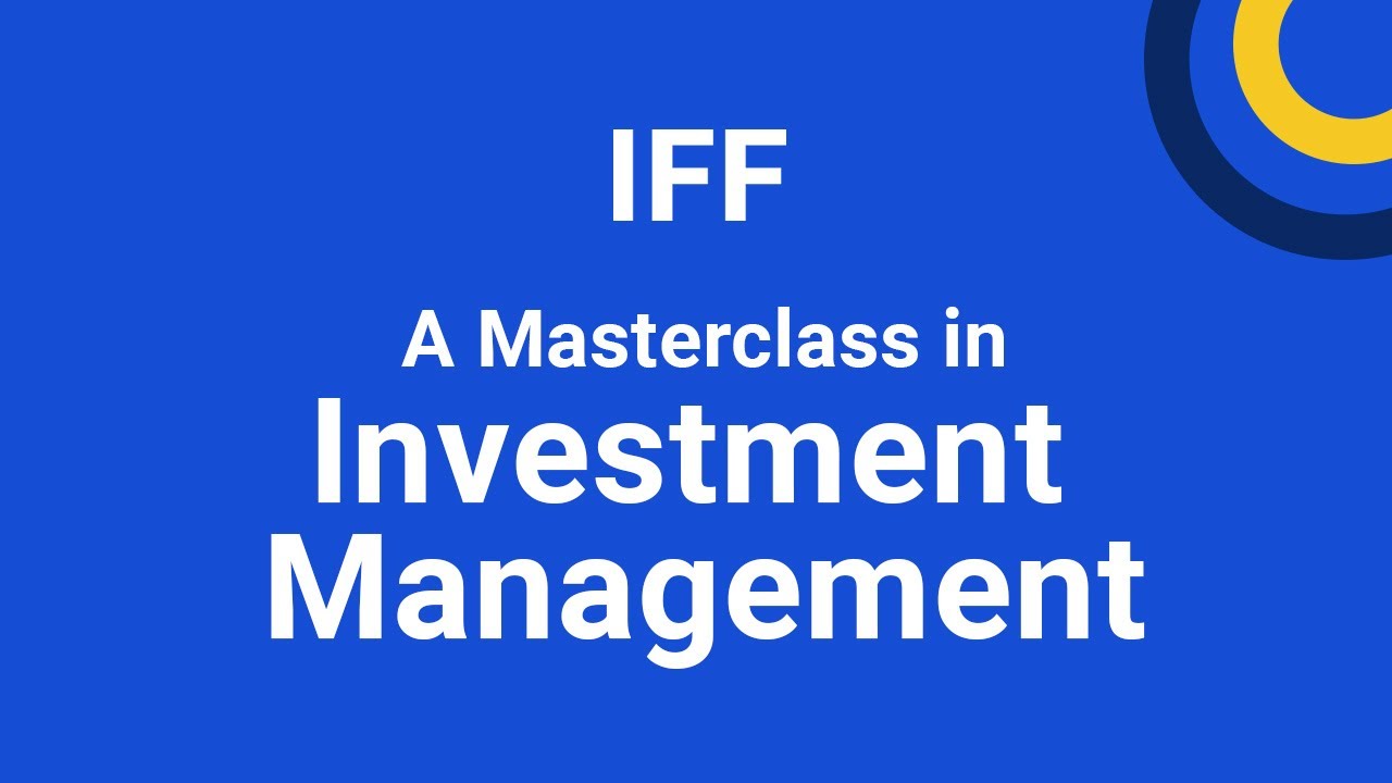 A Masterclass In Investment Management Introduction - YouTube