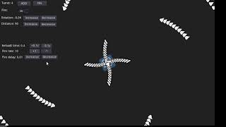 Godot - bullet hell pattern Pt. 5