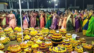 Bhupalapally bhathukamma video