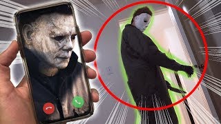 *ATTACKED* DO NOT CALL MICHAEL MYERS ON FACETIME AT 3 AM!! (HE CAME FOR ME!!)