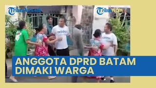 VIRAL! Anggota DPRD Batam Dimaki-maki Warga, karena Tegur Warga yang Nongkrong di Fasilitas Umum