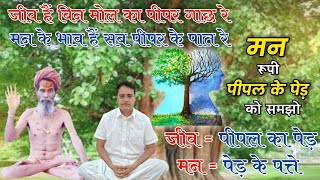 मन रूपी पीपल के पेड़ को समझो | Man ko vash me karo | Manav Dharm Shastra