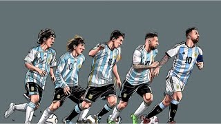 Lionel Messi - 21 Goals & Assists in His Journey to the World Cup (2006-2022)