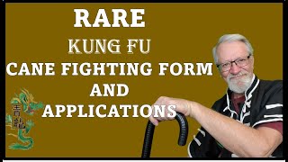RARE KUNG FU CANE FIGHTING FORM - AND APPLICATIONS