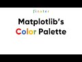 How to Plot Matplotlib's Color Palette -- and Choose Your Plot Color?