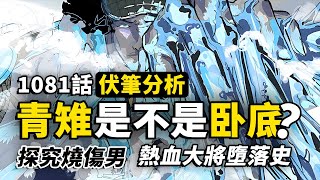 青雉根本算不上「卧底」，大將墮落背後的真正正義！燒傷男其實是一個海賊團？海賊王1081話細節伏筆分析