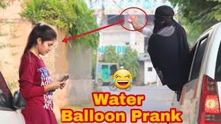 Water Balloon Prank On People | By AJAHSAN |