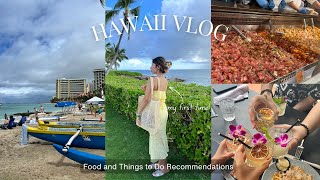 Hawaii Oahu Vlog | Much needed trip, must-eat food and things to do recommendations!