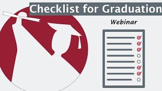 Checklist for Graduation