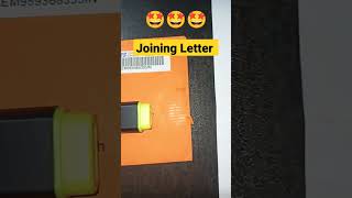 finally! Joining Letter 🤩🤩 || Income Tax Department 🔥 #joiningletter #ssccgl #ssc #ssc_cgl  #shorts