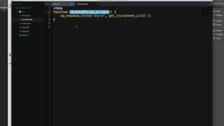 How to Enqueue a Stylesheet in a New WordPress Theme