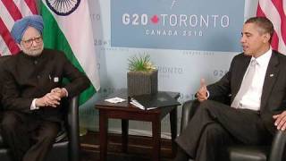 President Obama & Prime Minister Singh at G20 Summit