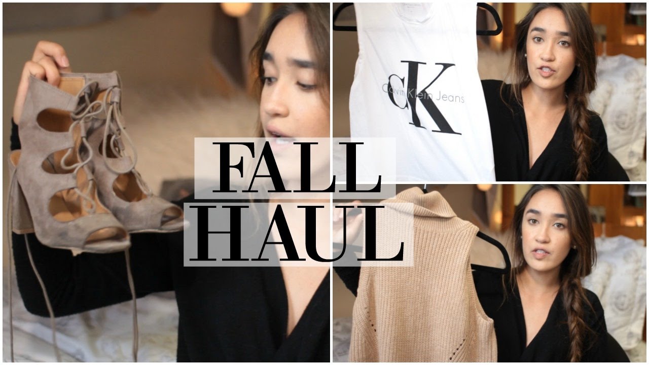 Fall Clothing Haul 2016 Youtube