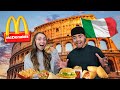 AMERICANS TRY MCDONALDS IN ITALY FOR THE FIRST TIME!