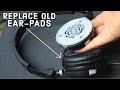 How To Replace OLD Ear Pads AKG Headphones DIY