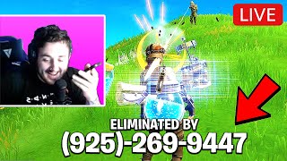 I Stream Sniped Until They Called My Phone Number