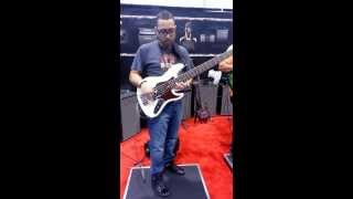 NAMM 2014 TecAmp Booth Josh \