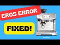 Breville Barista Touch - How to fix error code ER05