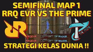 SEMIFINAL PBNC2019 MAP 1 !! RRQ EVR VS THE PRIME !! STRATEGI KELAS DUNIA !! - POINTBLANK INDONESIA