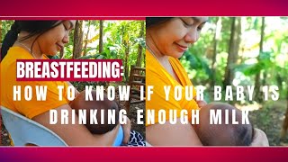 BREASTFEEDING: How to know if your baby is drinking enough milk