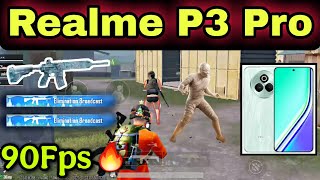 Realme P3 Pro PUBG Gameplay Test || Gyro test 🔥 | 90fps Extreme+