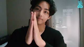 لایو تهیونگ با زیرنویس فارسی BTS V (TAEHYUNG) VLIVE (2022.06.13) End of Recording