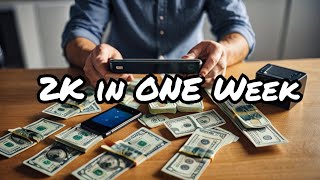 How I made $2,000 in my 1st week of Phone Flipping!