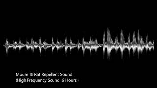 Mouse \u0026 Rat Ultrasonic Repellent Sound | 6 Hours | 20000Hz |