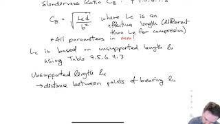 Wood Beam Design - Part 4 Lateral Stability Factor for Glulam